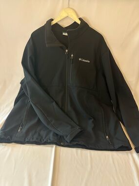 Columbia Ascender Softshell Jacket for Men, Size 3 X-Large - Black